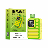 Одноразовая электронная сигарета INFLAVE PULSE 15000 - Свежий Лайм